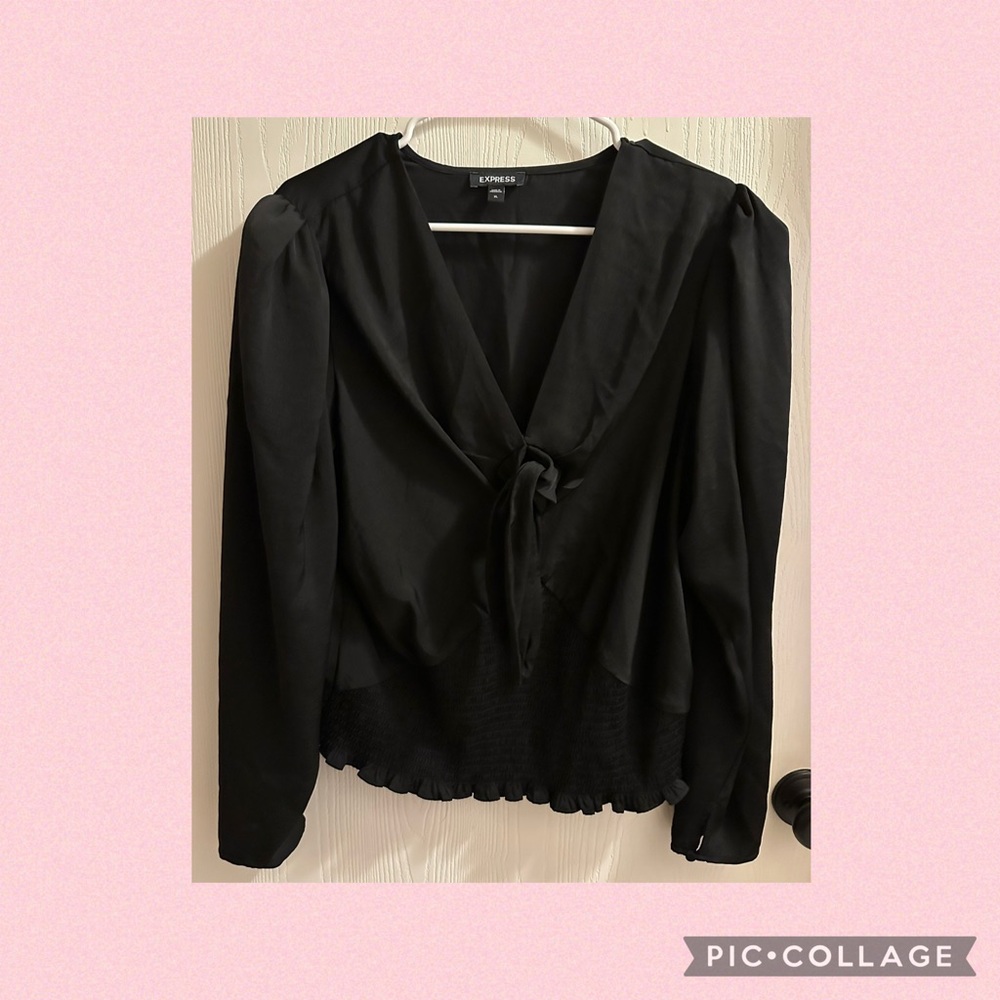 Express Smocked Blouse